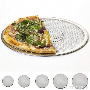 Non-Stick Pizza Tray 6-14'' Aluminium Flat Mesh Pizza Screen Oven Baking Tray Net Bakeware Cookware(6 inch) - B07D4KMPZZ